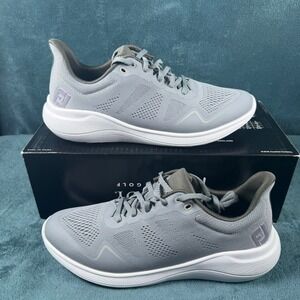 FootJoy FJ Flex Womens Gray Performance Mesh Sneaker Shoes Size 8.5 Medium 95766
